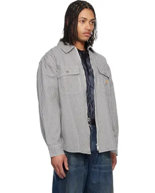 Carhartt Work In Progress Mercer ストライプ オーバーシャツ - サムネイル2