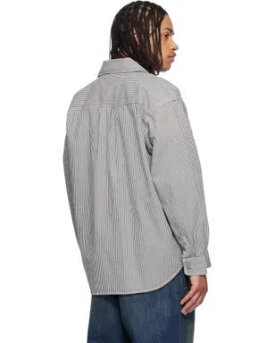 Carhartt Work In Progress Mercer ストライプ オーバーシャツ - サムネイル3