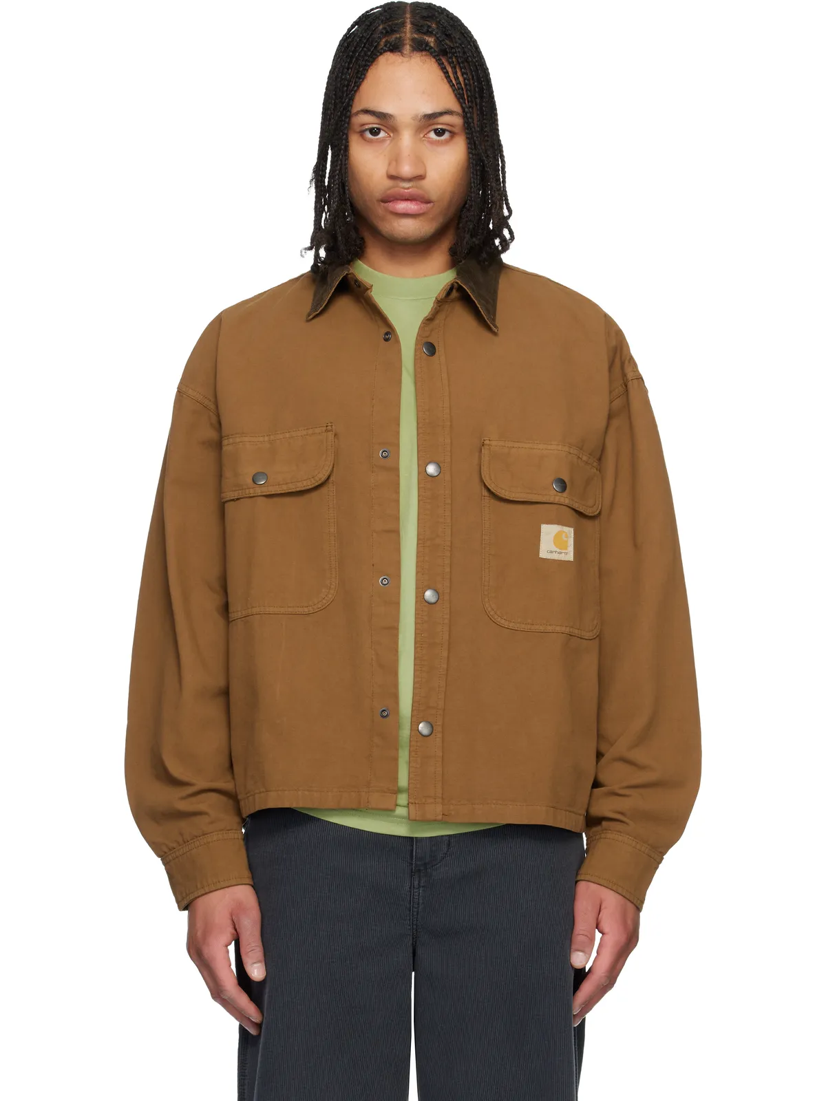 Carhartt Work In Progress Prescott オーバーシャツ - 画像1