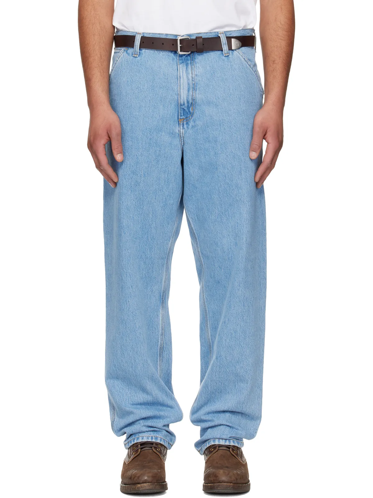 Carhartt Work In Progress Single Knee ジーンズ - 画像1
