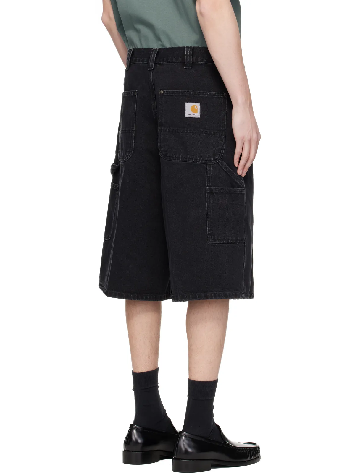 Carhartt Work In Progress OG Double Knee デニムショートパンツ - 画像3