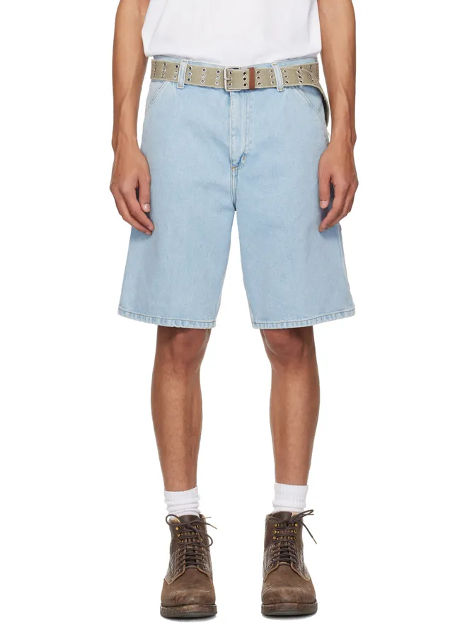 Carhartt Work In Progress Carhartt Work In Progress Single Knee デニムショートパンツの商品画像