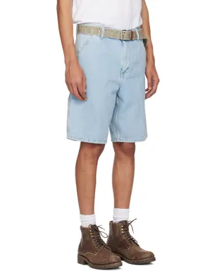 Carhartt Work In Progress Single Knee デニムショートパンツ - サムネイル2