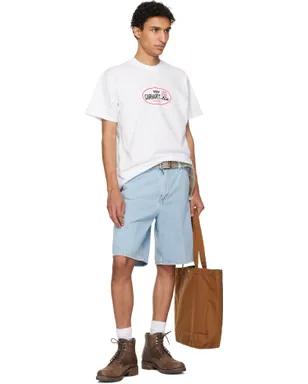 Carhartt Work In Progress Single Knee デニムショートパンツ - サムネイル5