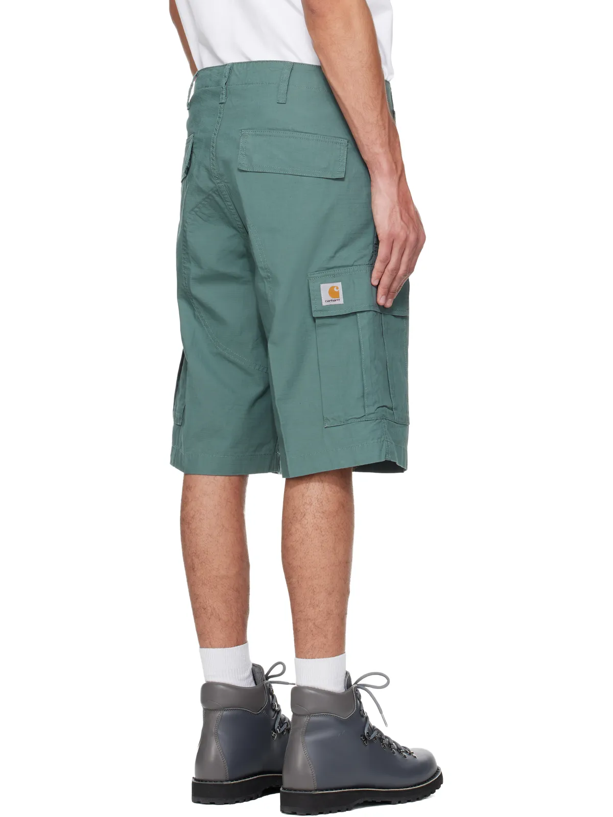 Carhartt Work In Progress レギュラーフィット カーゴショートパンツ - 画像3