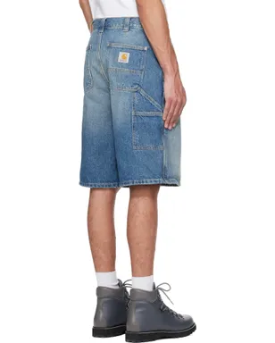 Carhartt Work In Progress OG Aden Double Knee デニムショートパンツ - サムネイル3