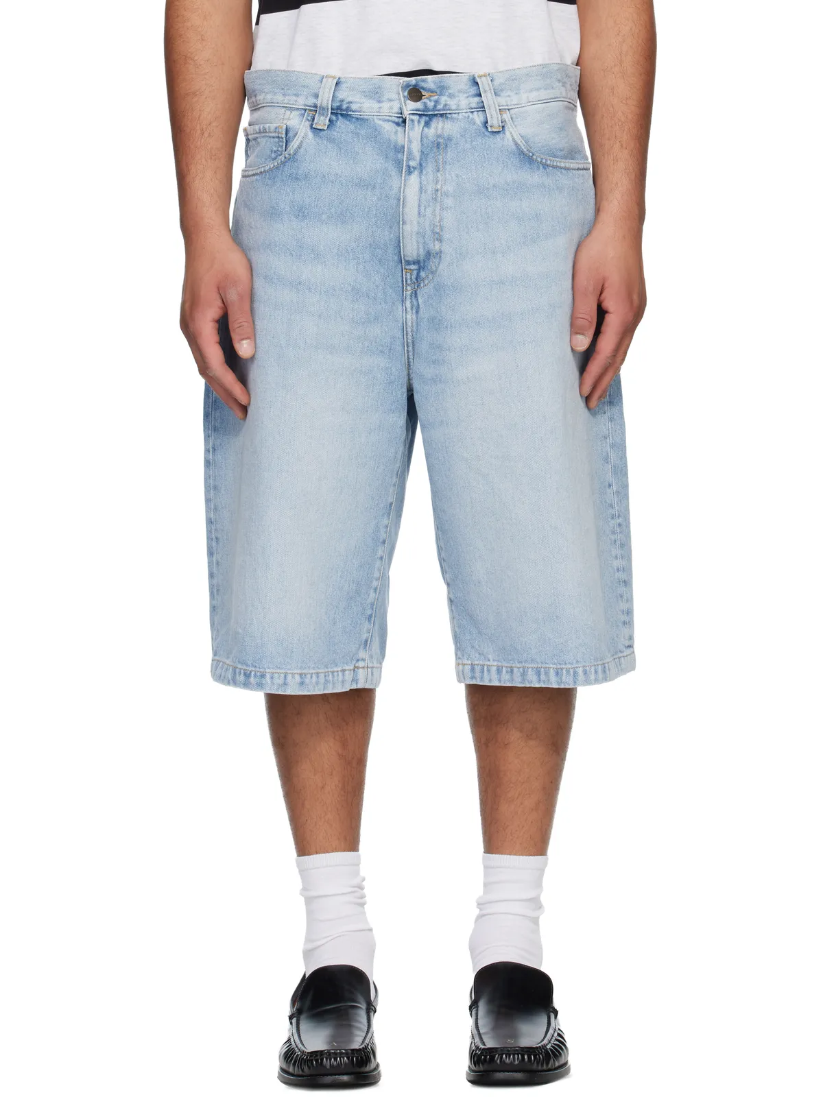 Carhartt Work In Progress Langdon デニムショートパンツ - 画像1