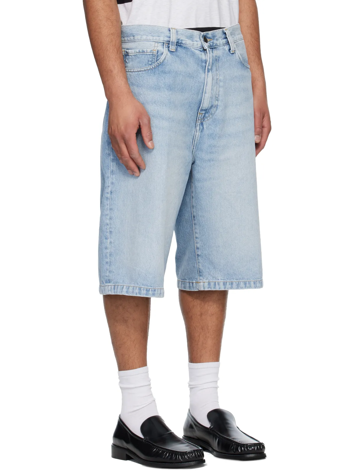 Carhartt Work In Progress Langdon デニムショートパンツ - 画像2