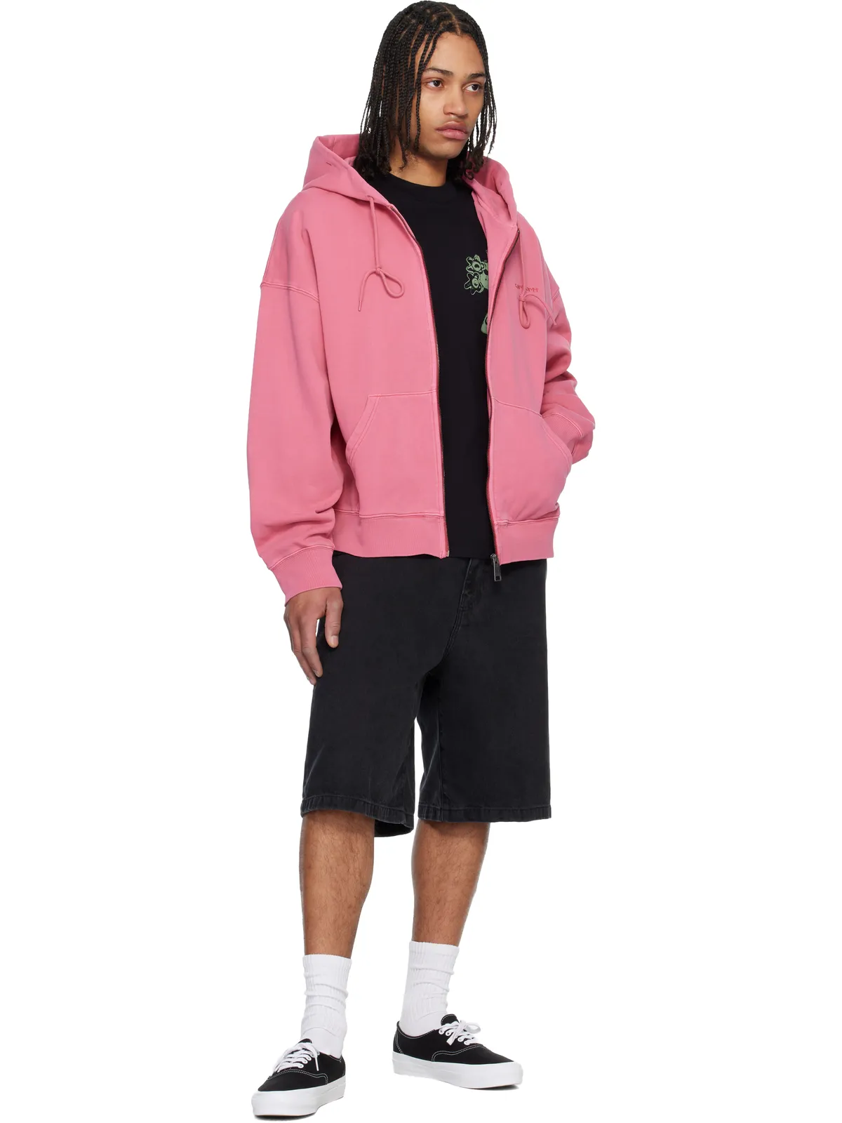Carhartt Work In Progress Landon デニムショートパンツ - 画像4