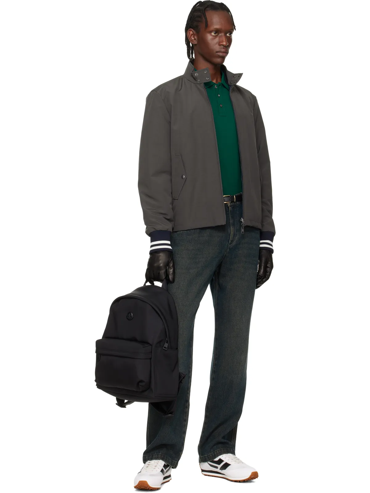 Moncler New Pierrick メタル ロゴ バックパック - 画像4
