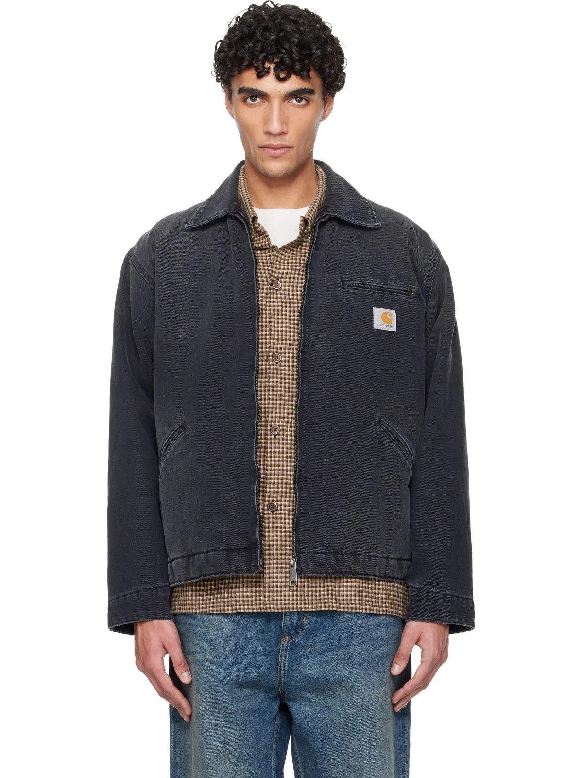 Carhartt Work In Progress OG Detroit デニムジャケット - 画像1