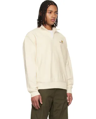 Carhartt Work In Progress American Script ハーフジップ スウェットシャツ - サムネイル2