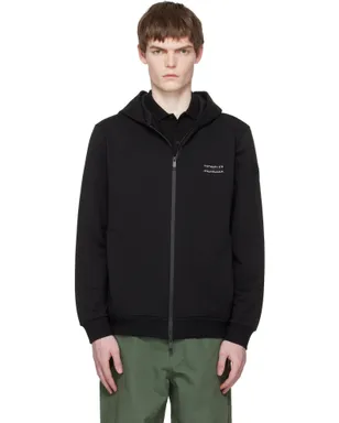 Moncler ロゴ コットンフリース ジップアップフーディ - サムネイル1