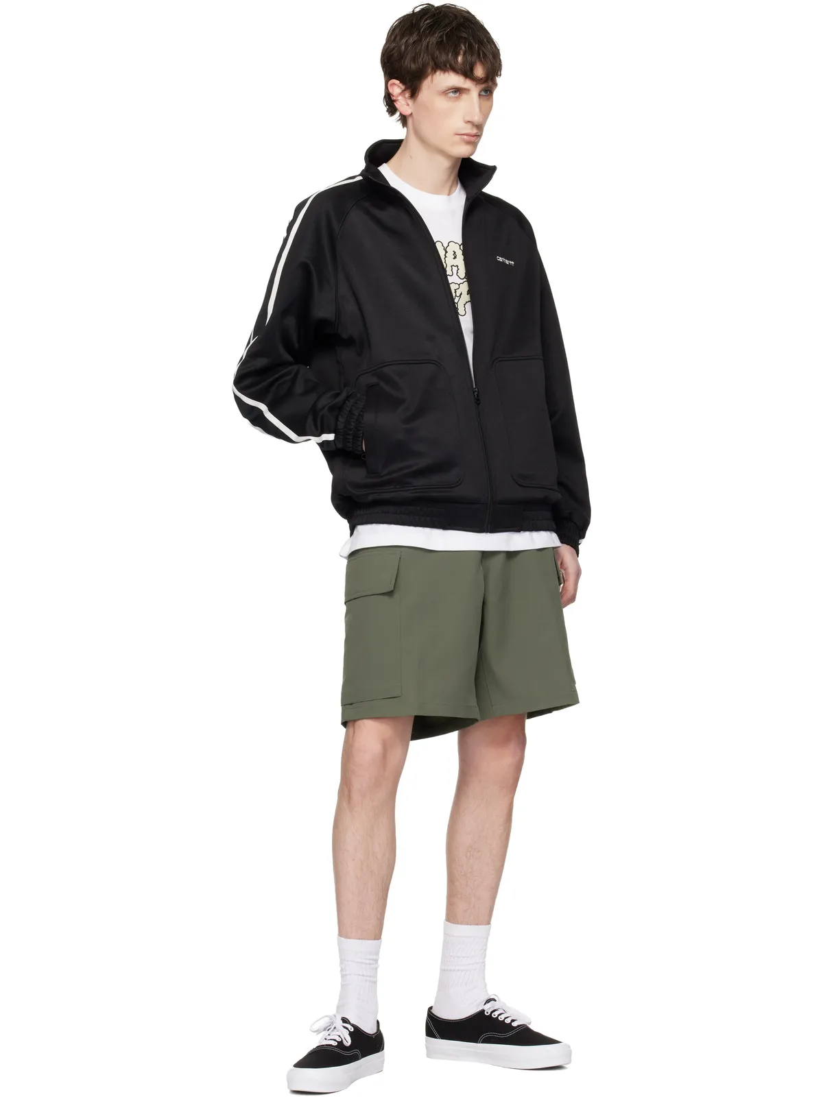 Carhartt Work In Progress Bolar Sweat トラックジャケット - 画像4