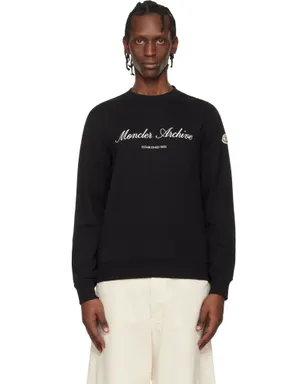 Moncler コットンブレンド ロゴ スウェットシャツ - サムネイル1