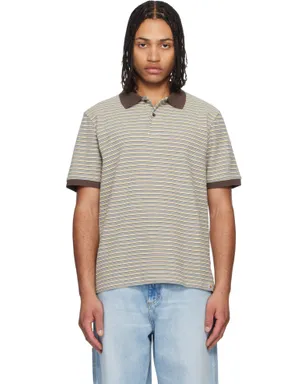 Carhartt Work In Progress Dion ボーダー 半袖ポロシャツ - サムネイル1