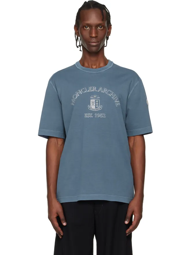 Moncler Moncler ロゴプリント コットン Tシャツの商品画像