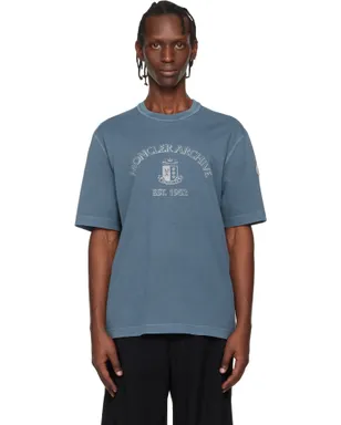 Moncler ロゴプリント コットン Tシャツ - サムネイル1