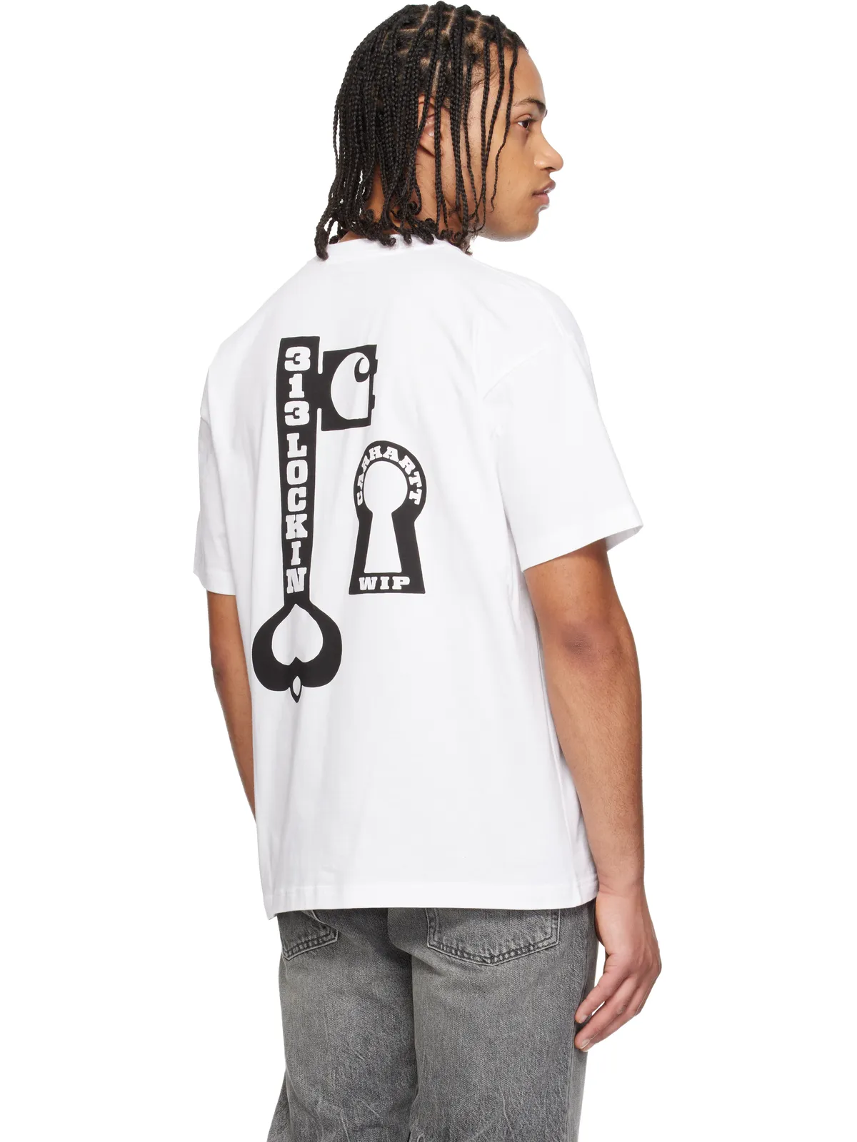 Carhartt Work In Progress Locked Tシャツ - 画像3