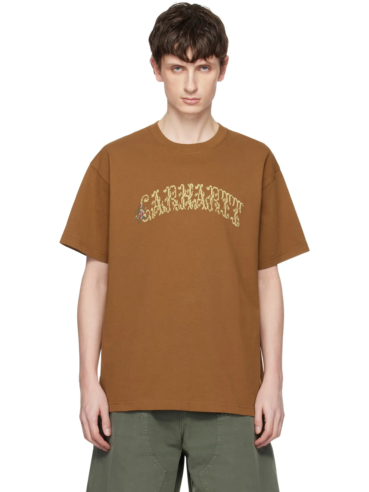 Carhartt Work In Progress Monogram Tシャツ - 画像1
