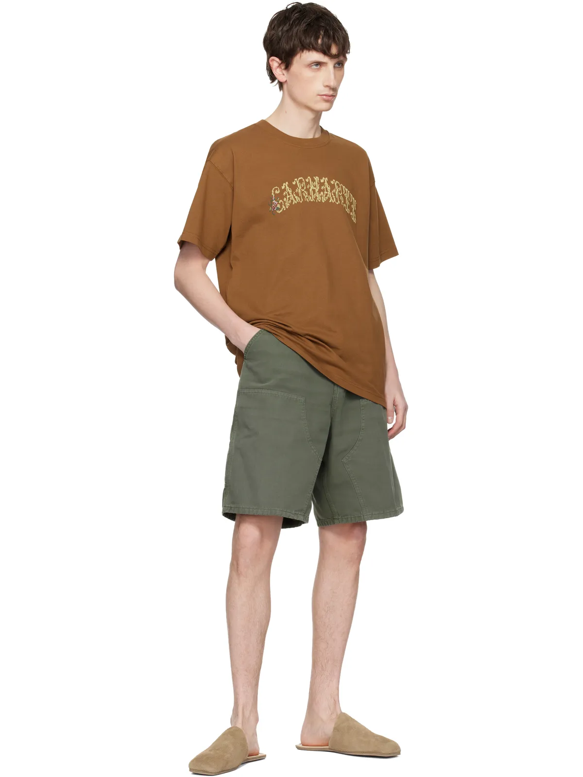 Carhartt Work In Progress Monogram Tシャツ - 画像4