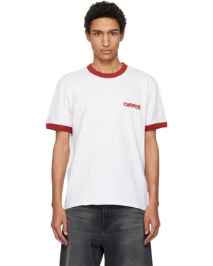 Carhartt Work In Progress S/S Lp リンガーTシャツ - サムネイル1