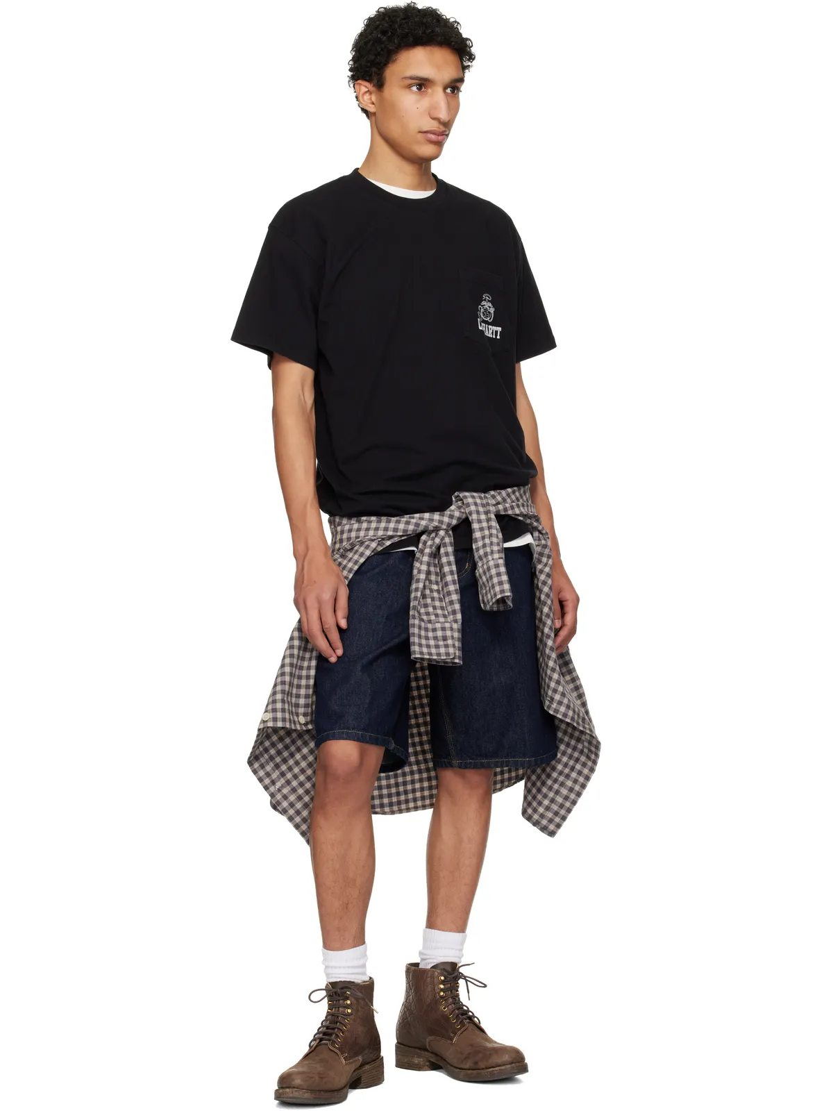 Carhartt Work In Progress S/S Pond Corps ポケットTシャツ - 画像4
