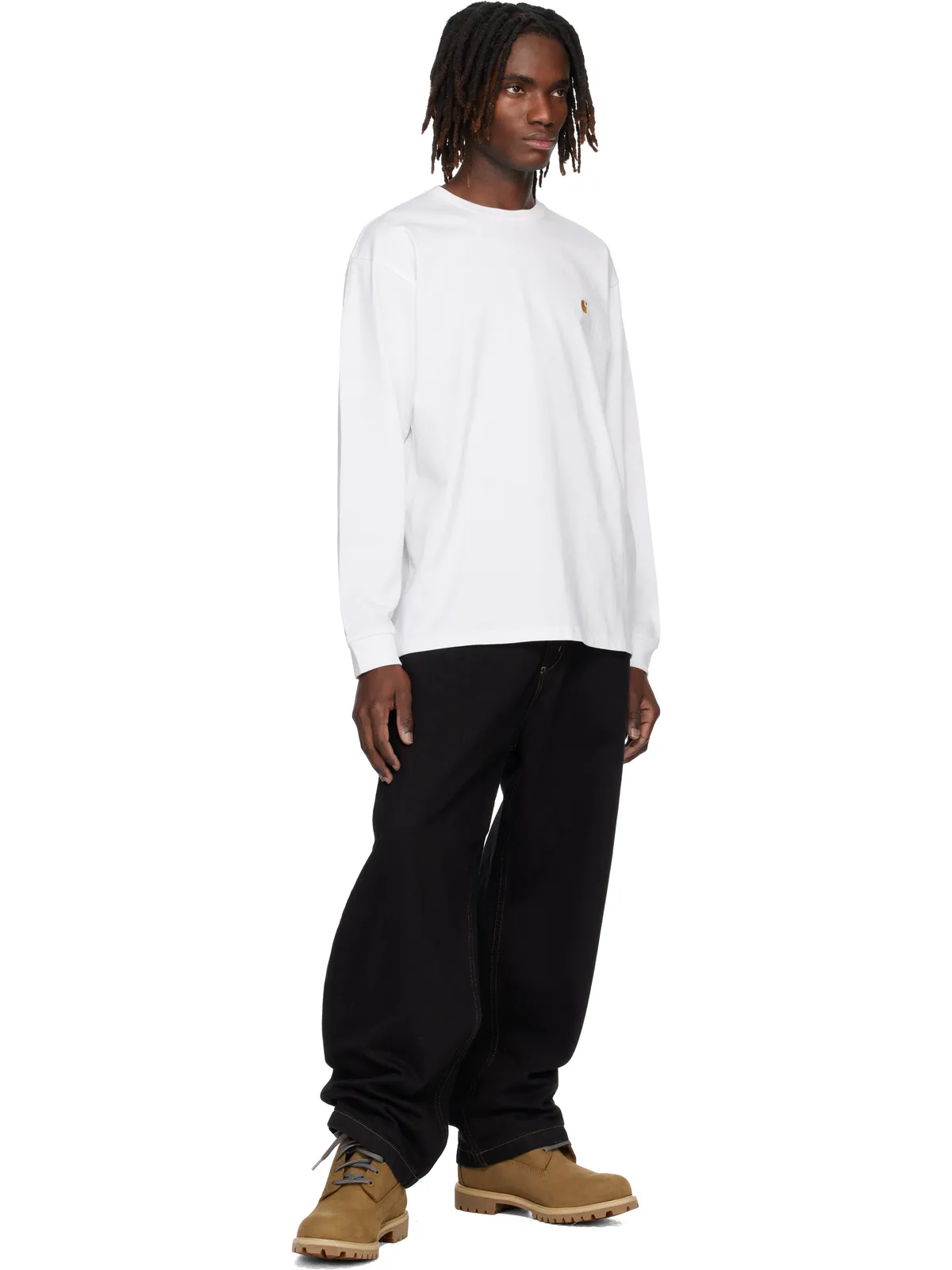 Carhartt Work In Progress L/S Chase Tシャツ - 画像4