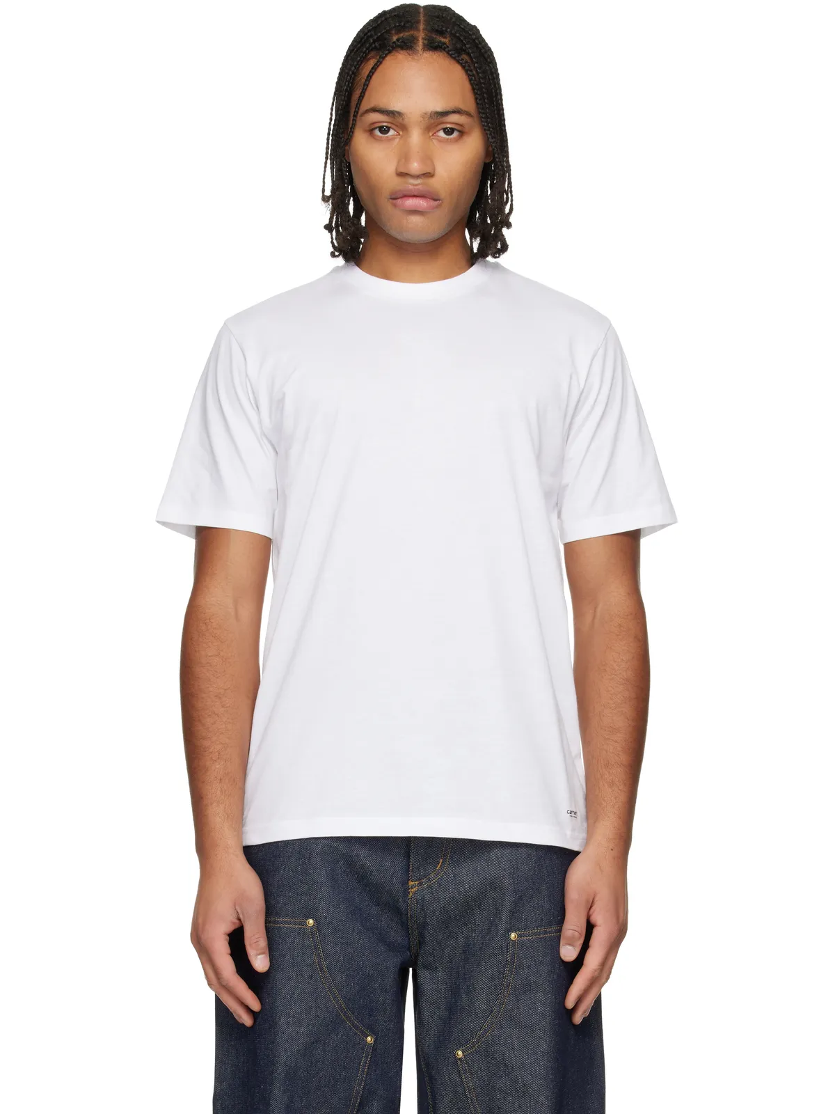 Carhartt Work In Progress Standard クルーネックTシャツ 2枚セット - 画像1