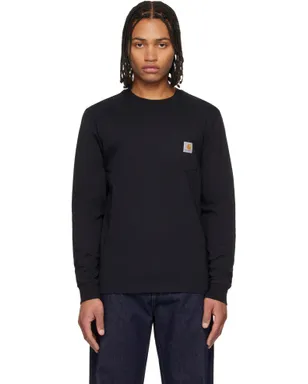 Carhartt Work In Progress 長袖 ポケットTシャツ - サムネイル1