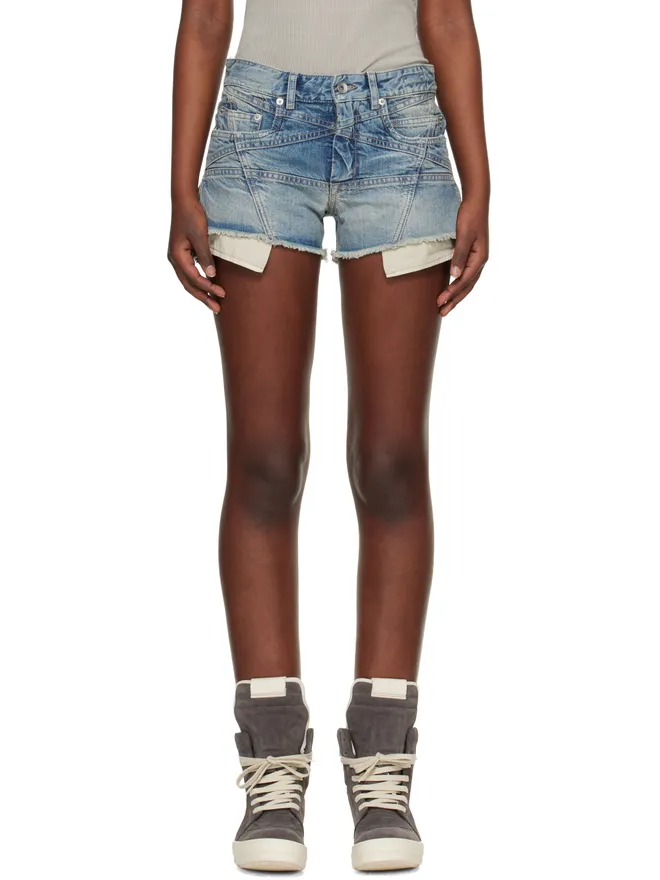 Rick Owens DRKSHDW Rick Owens DRKSHDW Temple Lana Cut Off デニムショートパンツの商品画像