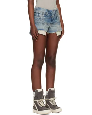Rick Owens DRKSHDW Temple Lana Cut Off デニムショートパンツ - サムネイル2