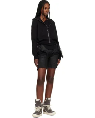 Rick Owens DRKSHDW Temple Slivered Tight Cutoff デニムショートパンツ - サムネイル4