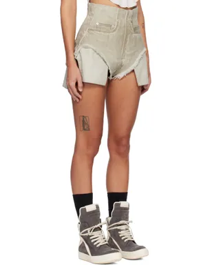 Rick Owens DRKSHDW Temple Dirt Cutoff デニムショートパンツ - サムネイル2