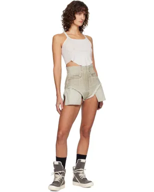 Rick Owens DRKSHDW Temple Dirt Cutoff デニムショートパンツ - サムネイル4