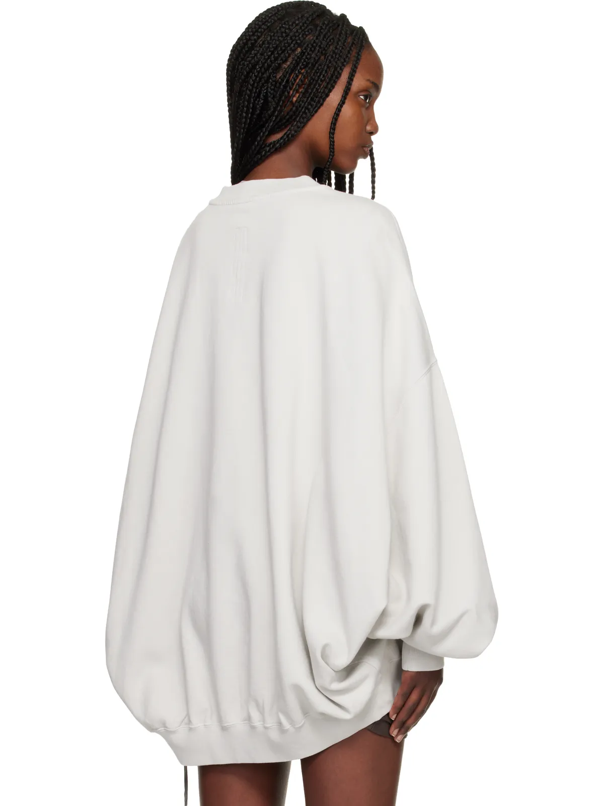 Rick Owens DRKSHDW Temple Hun クルーネック スウェットシャツ - 画像3