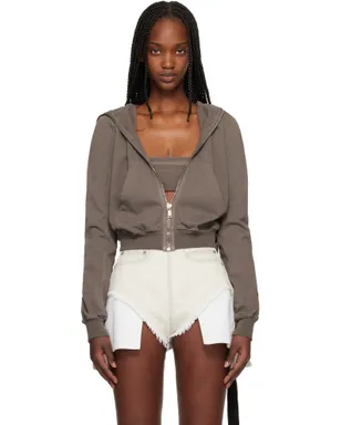 Rick Owens DRKSHDW スモール Temple フーディ - サムネイル1