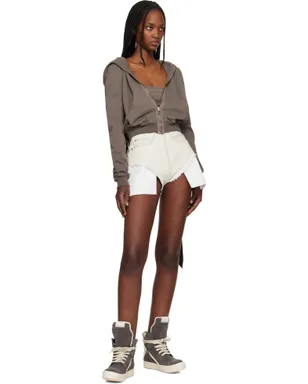 Rick Owens DRKSHDW スモール Temple フーディ - サムネイル4