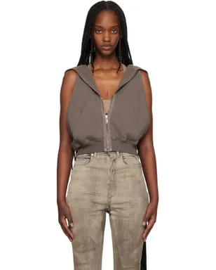 Rick Owens DRKSHDW Temple Cyclops Sl フーディ - サムネイル1