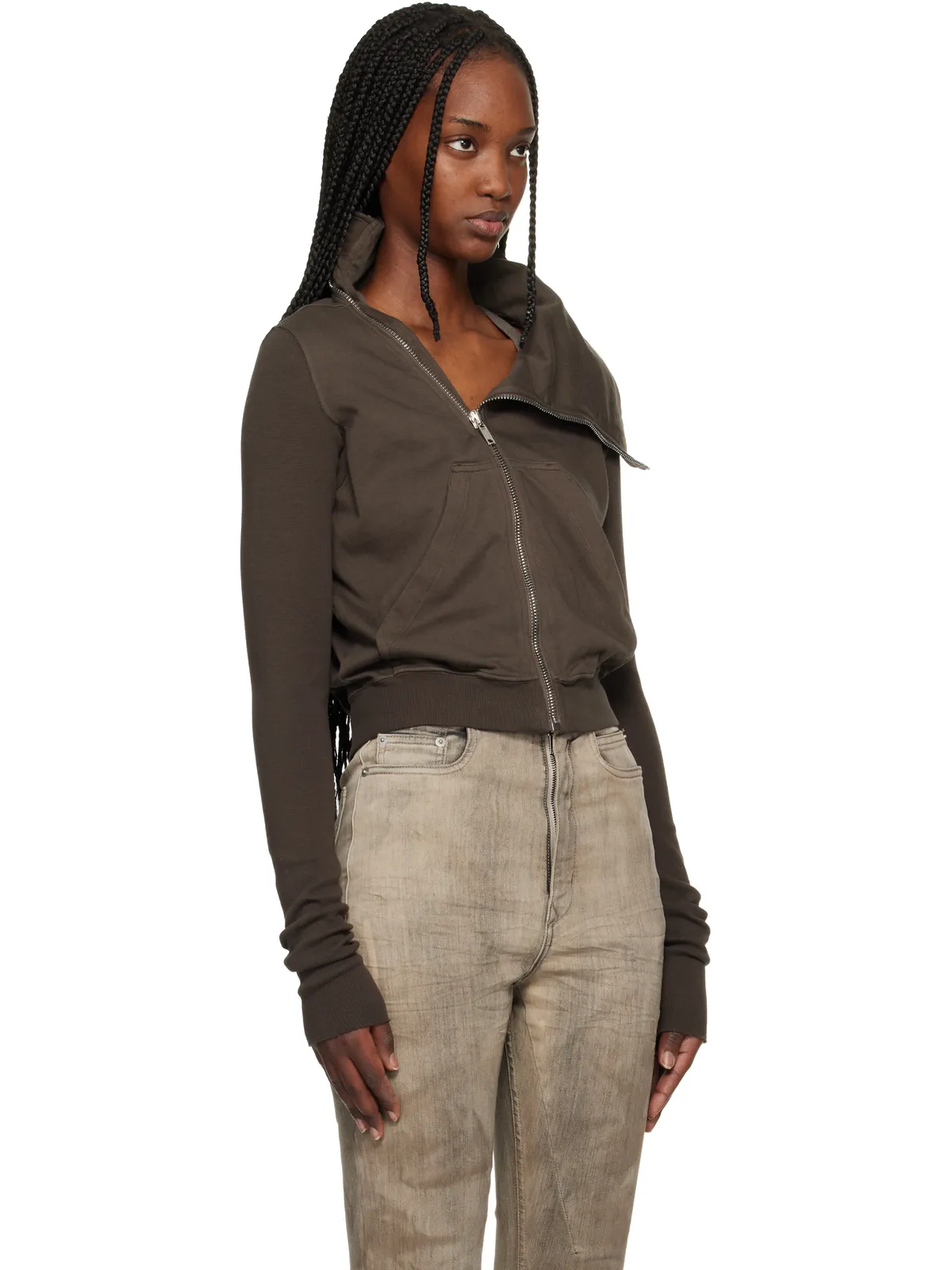 Rick Owens DRKSHDW Temple Mountain スウェットシャツ - 画像2