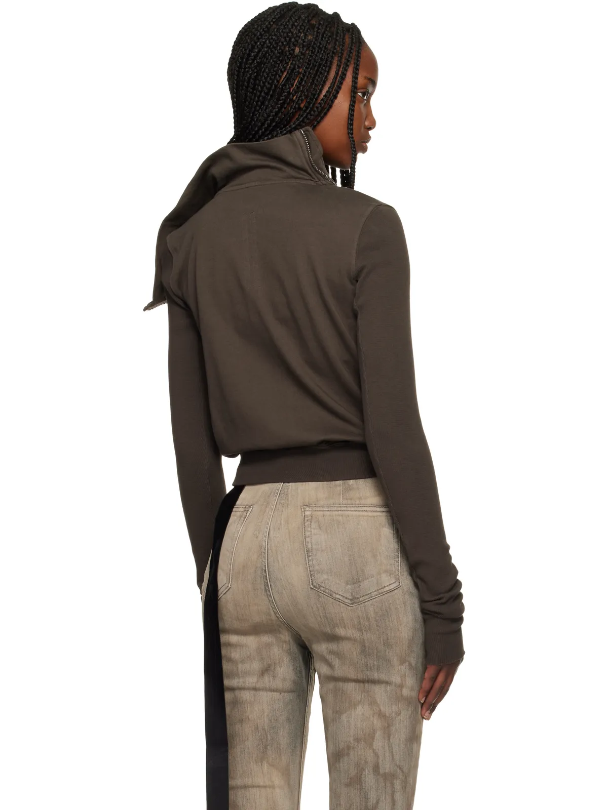 Rick Owens DRKSHDW Temple Mountain スウェットシャツ - 画像3