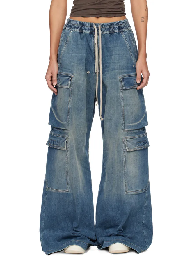 Rick Owens DRKSHDW Rick Owens DRKSHDW Temple Double Cargo Jumbo Belas ジーンズの商品画像