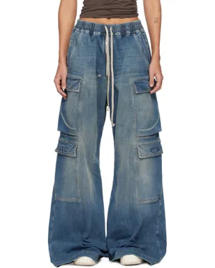 Rick Owens DRKSHDW Temple Double Cargo Jumbo Belas ジーンズ - サムネイル1