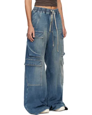 Rick Owens DRKSHDW Temple Double Cargo Jumbo Belas ジーンズ - サムネイル2
