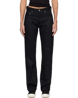 Rick Owens DRKSHDW Temple Kurdt ジーンズ - サムネイル1