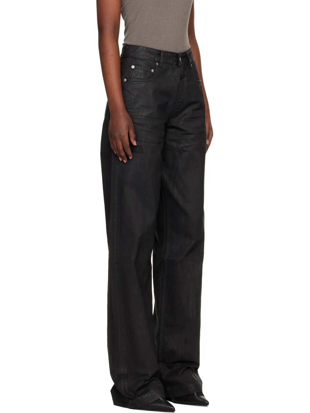 Rick Owens DRKSHDW Temple Geth ジーンズ - 画像2