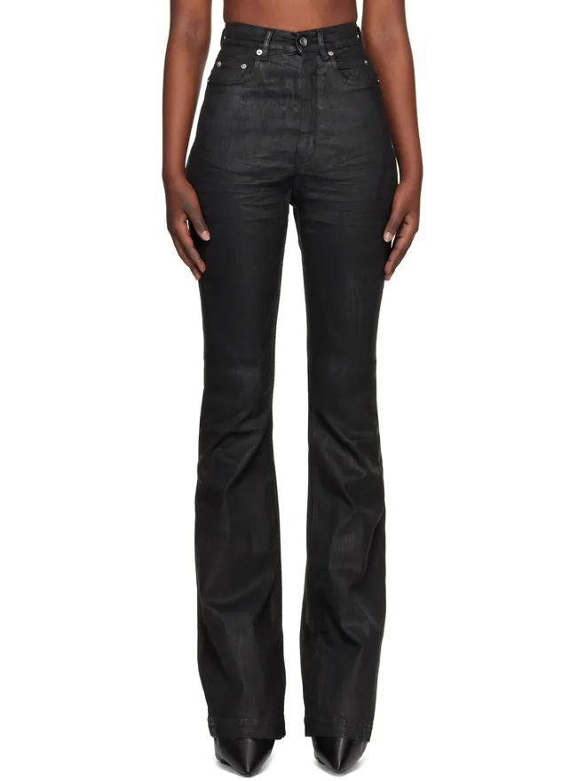 Rick Owens DRKSHDW Rick Owens DRKSHDW Temple Bolan ブーツカット ジーンズの商品画像