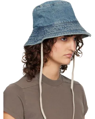 Rick Owens DRKSHDW Temple Gilligan デニム バケットハット - サムネイル2