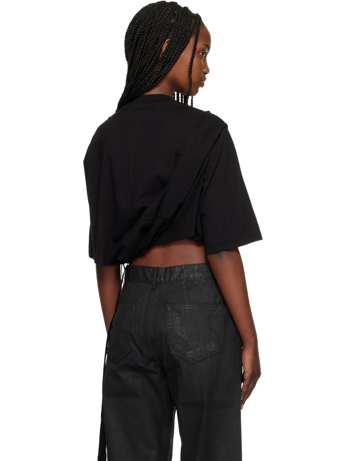 Rick Owens DRKSHDW Temple Jumbo SS Tシャツ - 画像3