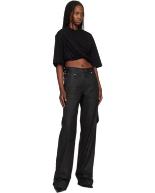 Rick Owens DRKSHDW Temple Jumbo SS Tシャツ - サムネイル4